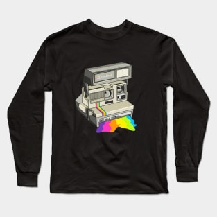 pinkfloyd polaroid Long Sleeve T-Shirt